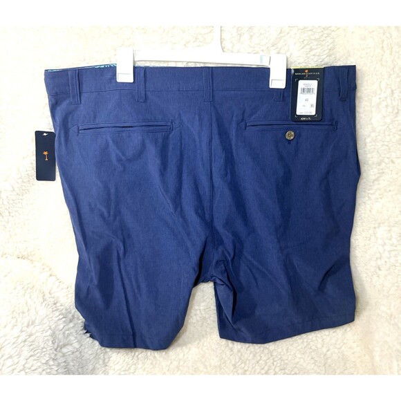 Margaritaville Mens Shorts 42 Waist 7" inseam Twilight Blue UPF 30, Quick Dry - Picture 3 of 4